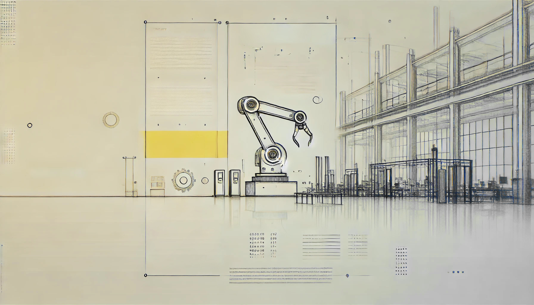 Ilustración de Transformación Digital en industria 4.0